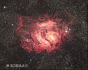 the Lagoon Nebula