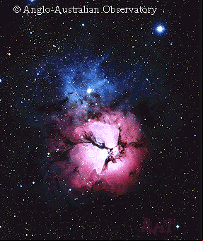 the Trifid Nebula